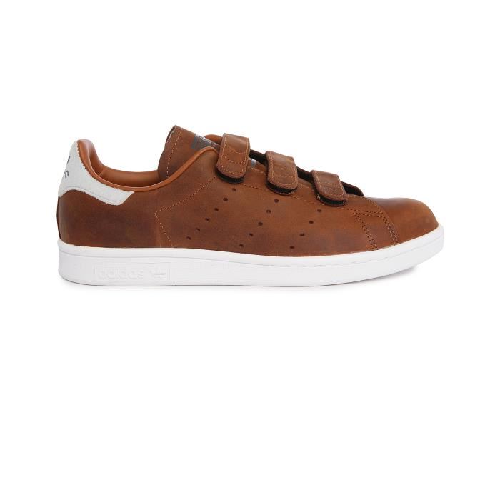 stan smith marron cuir