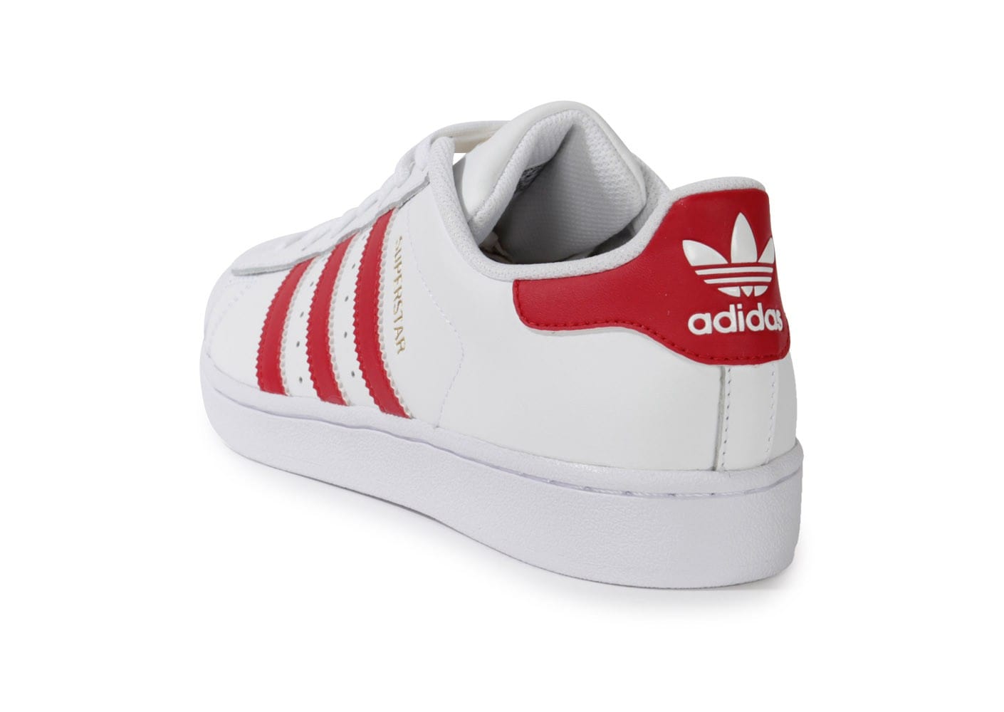 adidas superstar femme bande rouge