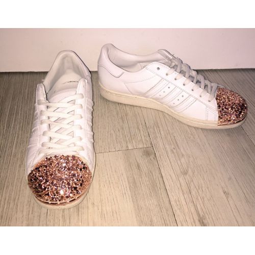 adidas superstar bout rose gold