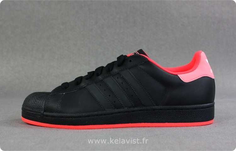 superstar noir rouge